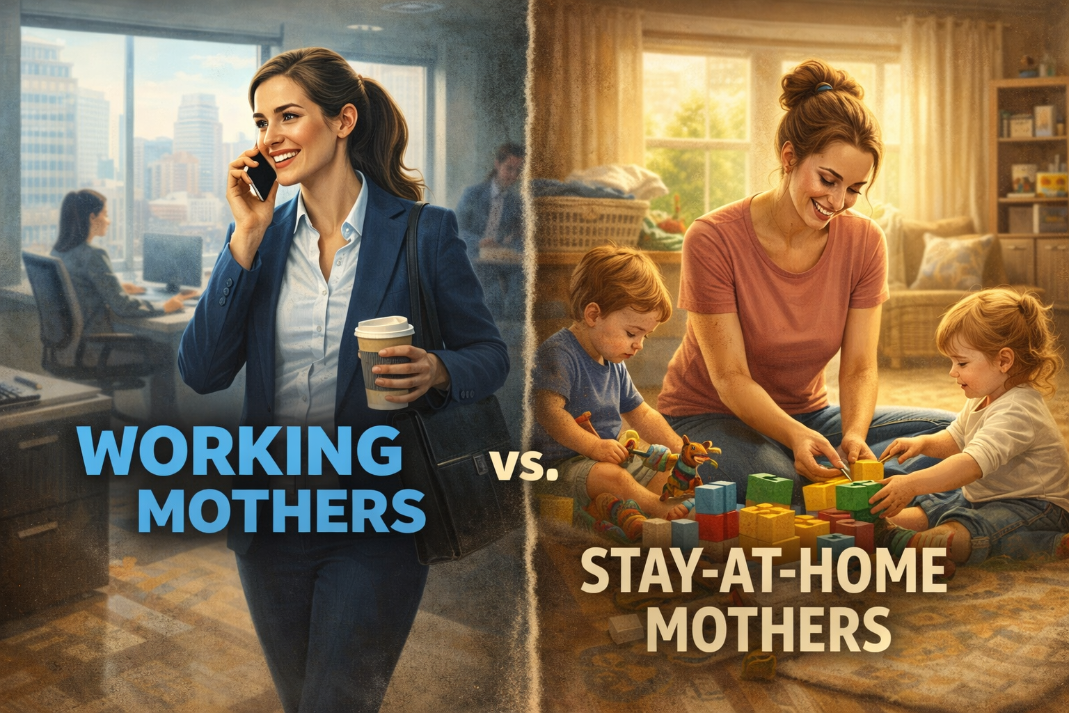 Beyond the Divide: Why the Debate Between Working and Stay-at-Home Mothers Needs to End